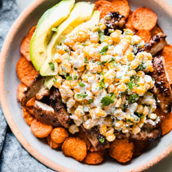 Chicken Street Corn Bowls