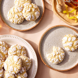 Lemon Crinkle Cookies