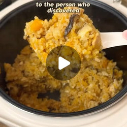 Pumpkin Chicken Mushroom Rice