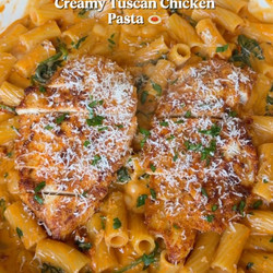 Creamy Tuscan Chicken Pasta