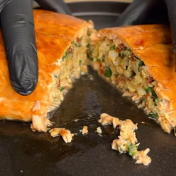 Salmão Recheado Fantástico