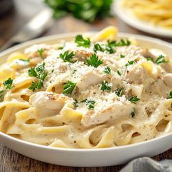 Instant Pot Chicken Fettuccine Alfredo