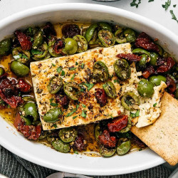 Mediterranean Baked Feta