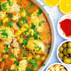 Moroccan Lemon Chicken