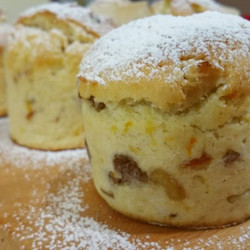 Panescone - An Italian Panettone Inspired Scone