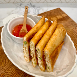 Crab Rangoon Burrito Rolls