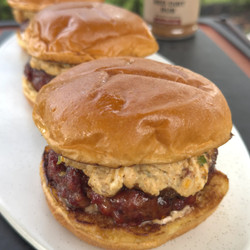 Jalapeño Popper Smoked Burgers