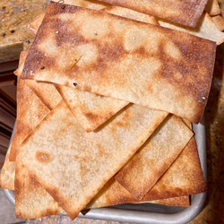 Crackers from Egg Roll Wrappers