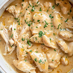 Easy Crockpot Chicken And Gravy