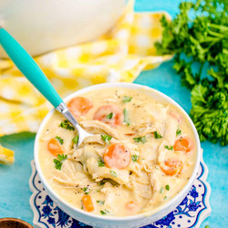 Chicken And Dumplings With Tortillas