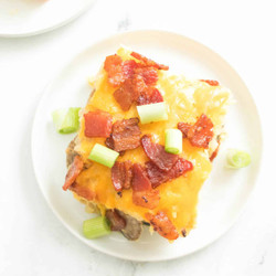 Eggs, Bacon And Hashbrown Casserole