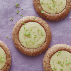 Key Lime Pie Thumbprint Cookies