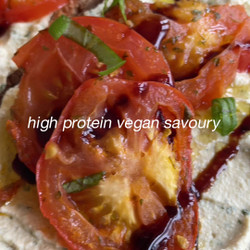 Tofu Cream Cheese And Roasted Tomatoes Breakie