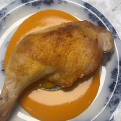 Sauce Jean Vignard With Crispy Chicken