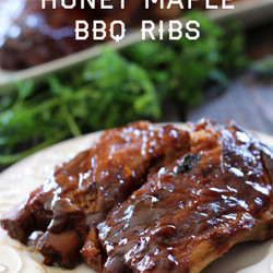 Slow Cooker Honey Maple Bbq Ribs - Chef In Training