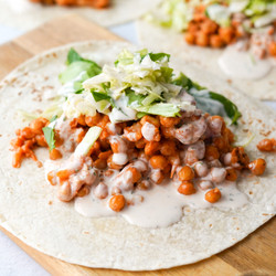 Buffalo Cauliflower Wrap