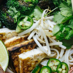 Vegan Pho With Charred Broccoli And Tofu