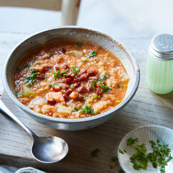 Smoked Pancetta And Lentil Soup