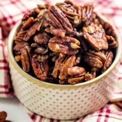 Easy Candied Pecans (10-minute Stovetop Recipe)