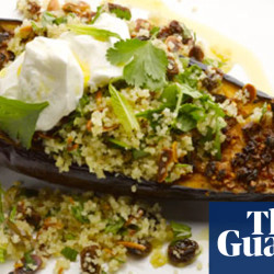 Ottolenghi Chermoula Aubergine With Bulgar And Yoghurt