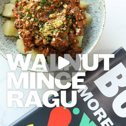Walnut-mushroom Ragù