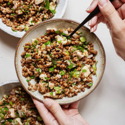 Warm Lentil Salad