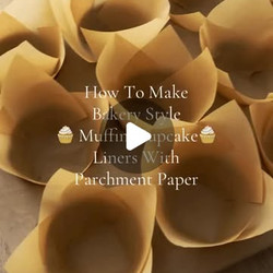 Homemade Parchment Liners
