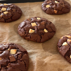 Triple Chocolate Cookies