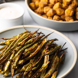 Air Fryer Okra Recipe (fries And Breaded!)