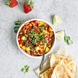 Strawberry Mango Salsa
