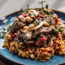 Katif Ghanam With Kabsa Rice