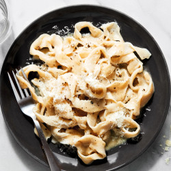 Cacio E Pepe Noodles With Miso