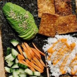Onigirazu (sushi Sandwich) Using The Tortilla Hack