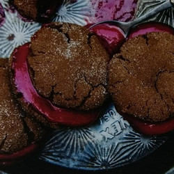 Chocolate Raspberry Cookies