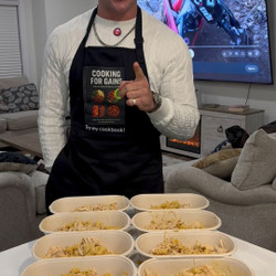 Garlic Parmesan Meal Prep