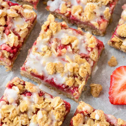 Copy of Healthy Strawberry Oatmeal Bars