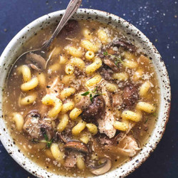 Instant Pot Or Slow Cooker Chicken Marsala Soup