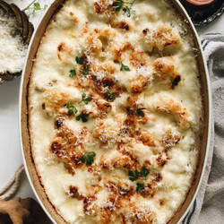 Creamy Baked Cauliflower
