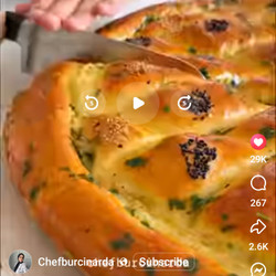 Potato Pide (Flatbread)