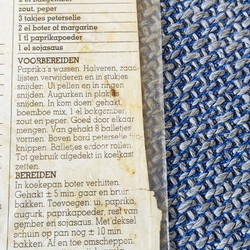 Gehaktballetjes met paprika