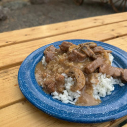 Beef Tips And Rice