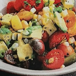 Tomato, Corn, and Avocado Salad