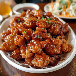 Honey Garlic Crispy Chicken