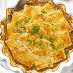 French Onion Chicken Pot Pie