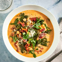Marry Me Chickpea Soup With Kale