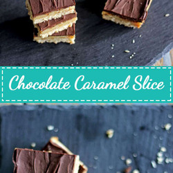 Chocolate Caramel Slice
