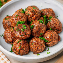 Meaty Vegan Meatballs (gluten-free)