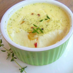 Cheesy Baked Custards