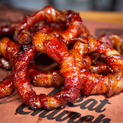 Bacon Wrapped Onion Rings