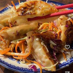 Dumpling Salad